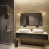 Miroir de coiffeuse encadré noir 60x80 - 1503001